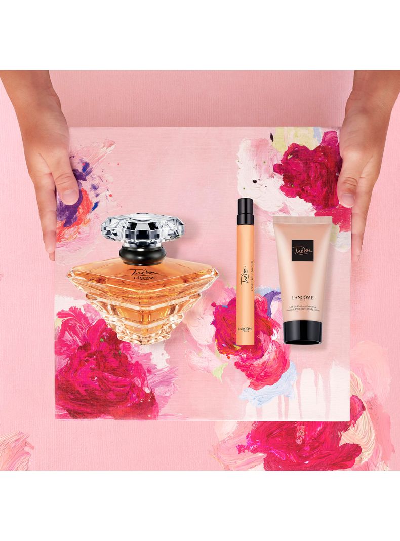 Set Perfume Trésor EDP Mujer 100 ml + EDP 7.5 ml + Locion Corporal 50 ml-2