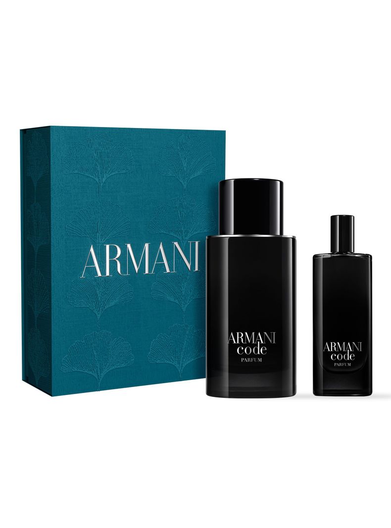 Set Perfume Armani Code Parfum Hombre 75ml + 15ml Giorgio Armani-1