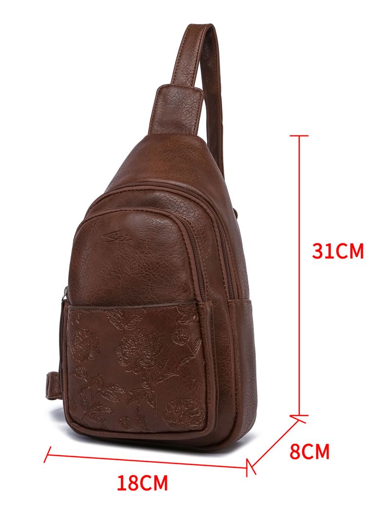 Mochila Bodybag Vanna Café-1
