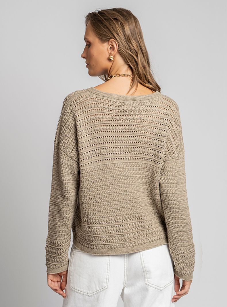 Chaleco Nina Beige-1