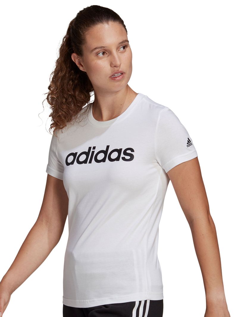 Polera White Essentials Slim