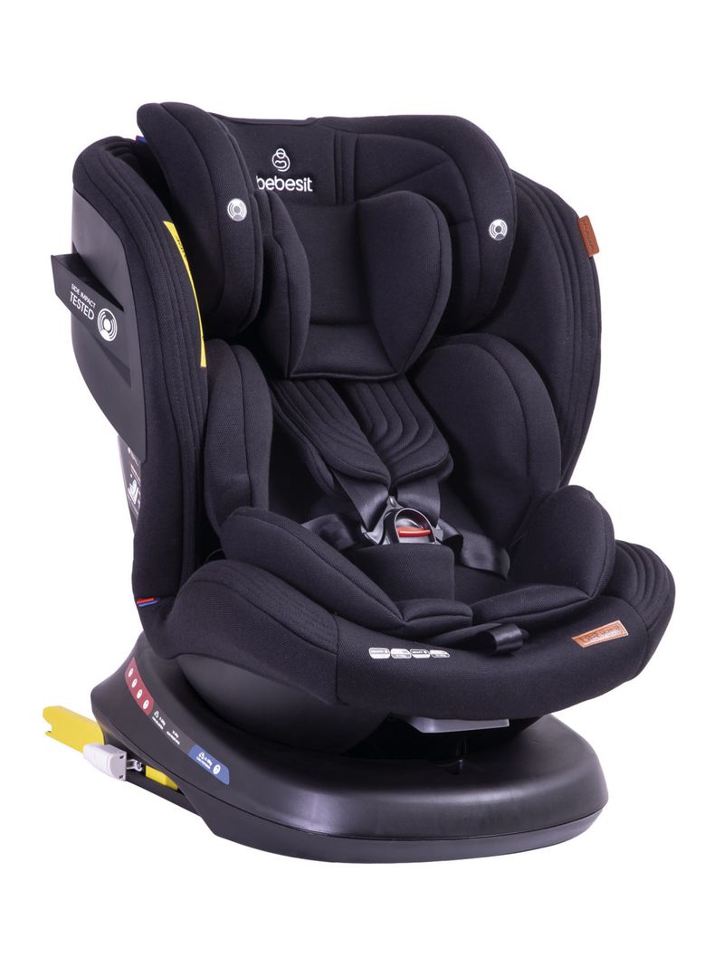 BEBESIT SILLA DE AUTO SUPRA 360 PREMIUM NEGRO