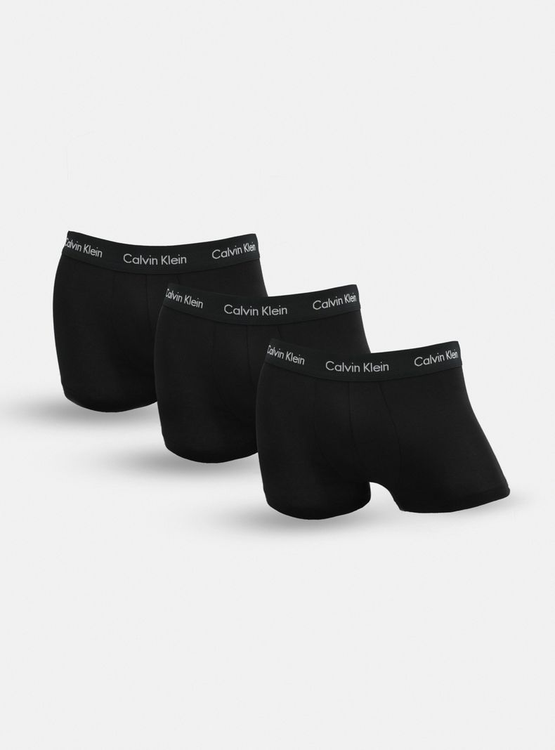 3 Pack Boxer Blanco Algodón-0
