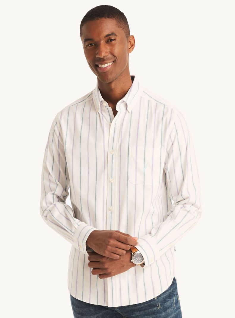 Camisa Rayas Regular Fit-0