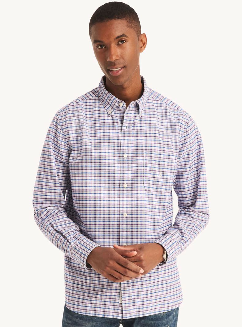 Camisa Casual Fullprint Cuadros-0