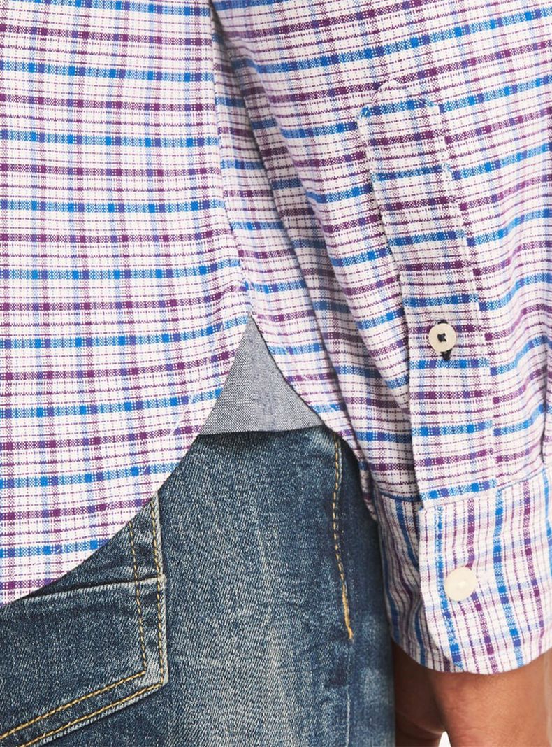 Camisa Casual Fullprint Cuadros-2