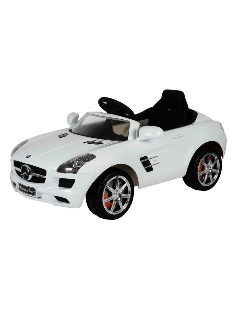 Auto SLS Blanco Mercedes Benz-0