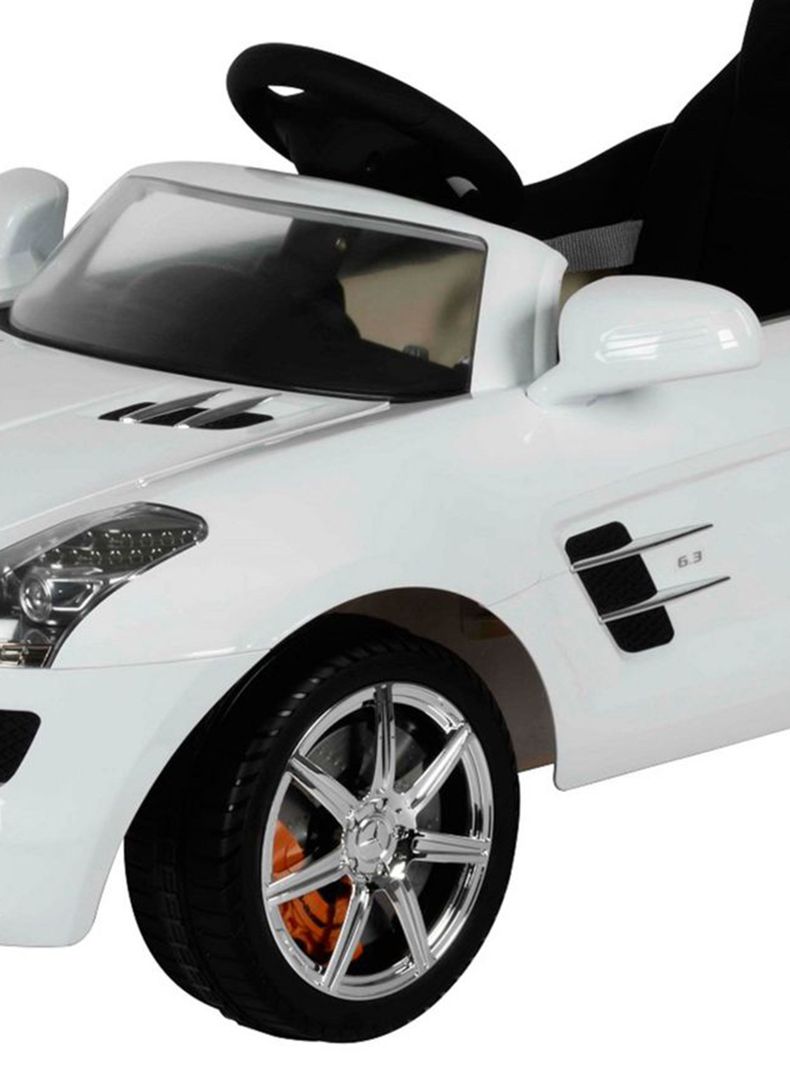 Auto SLS Blanco Mercedes Benz-1
