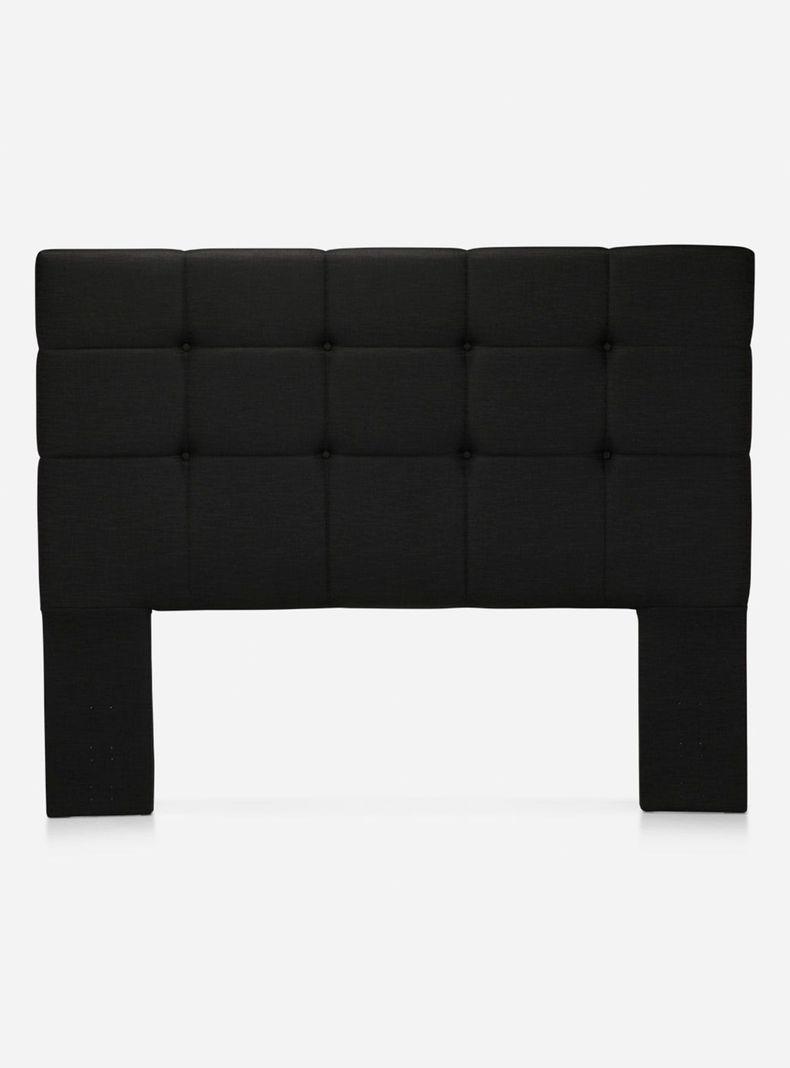 Cama Europea New Style 6 2 Plazas + Set de Muebles Issey Grafito-1