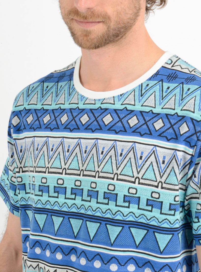 Polera Full Estampado Étnico-3