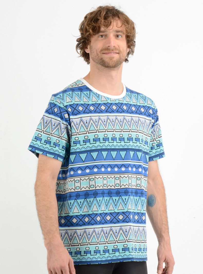 Polera Full Estampado Étnico-2