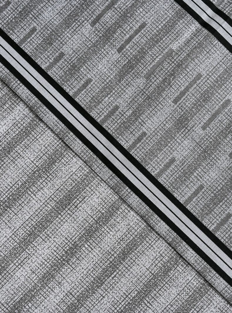 Sábanas Vias 1.5 Plazas 144 Hilos Gris-2