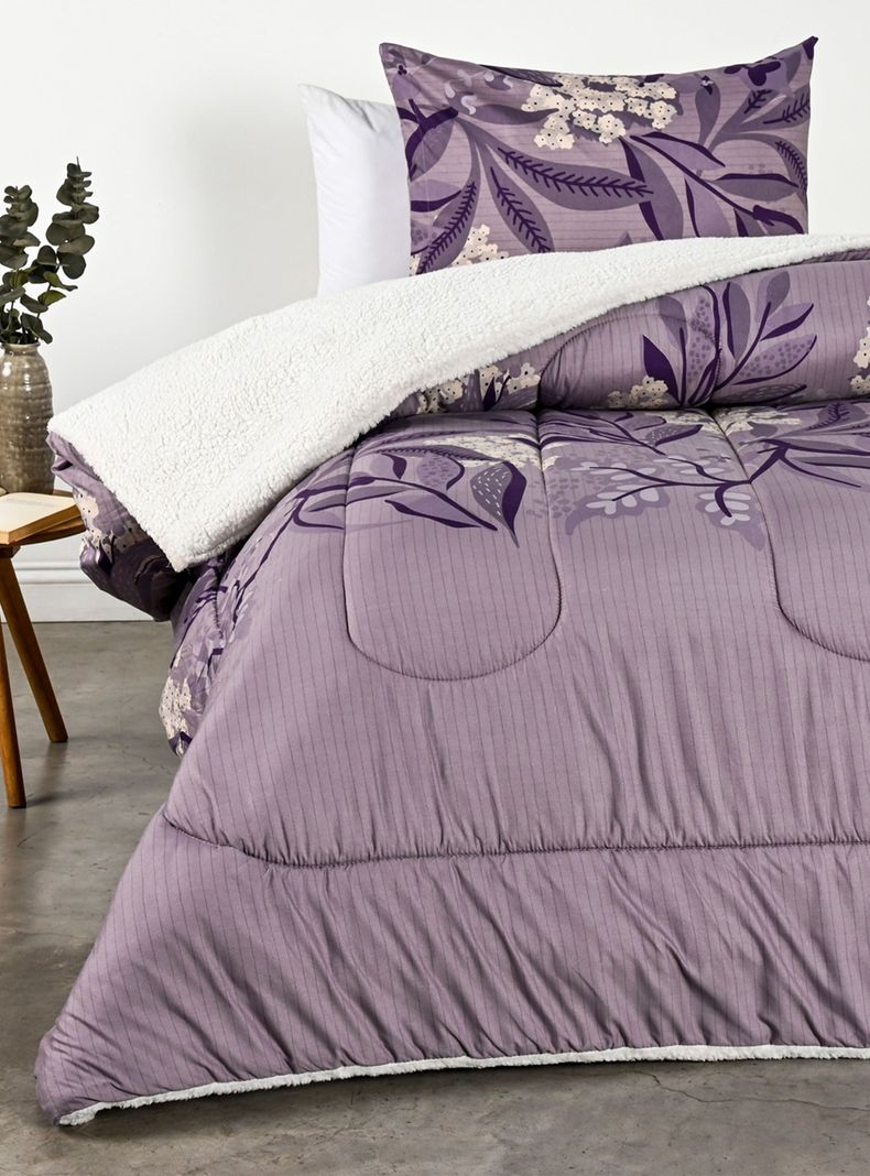 Plumón Sherpa Lavanda 1.5 Plazas-0