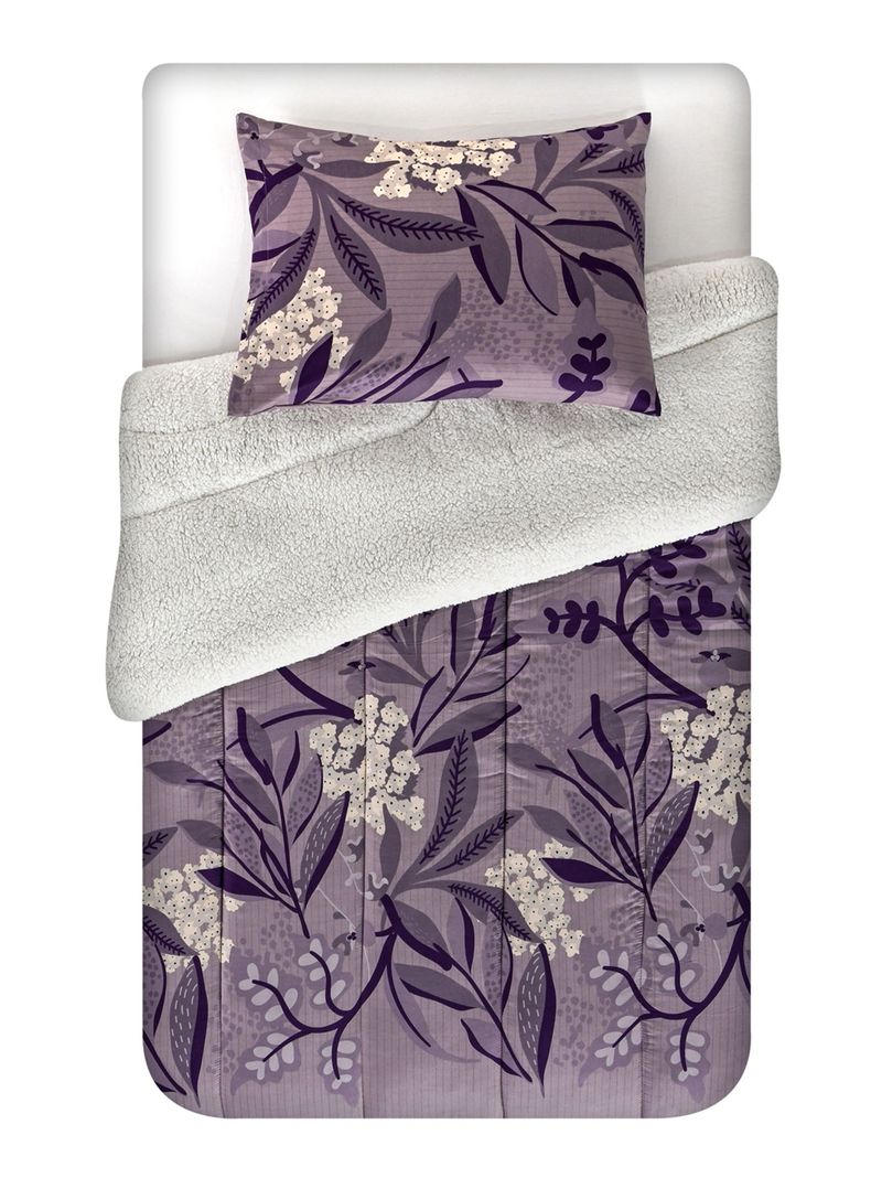 Plumón Sherpa Lavanda 1.5 Plazas-2