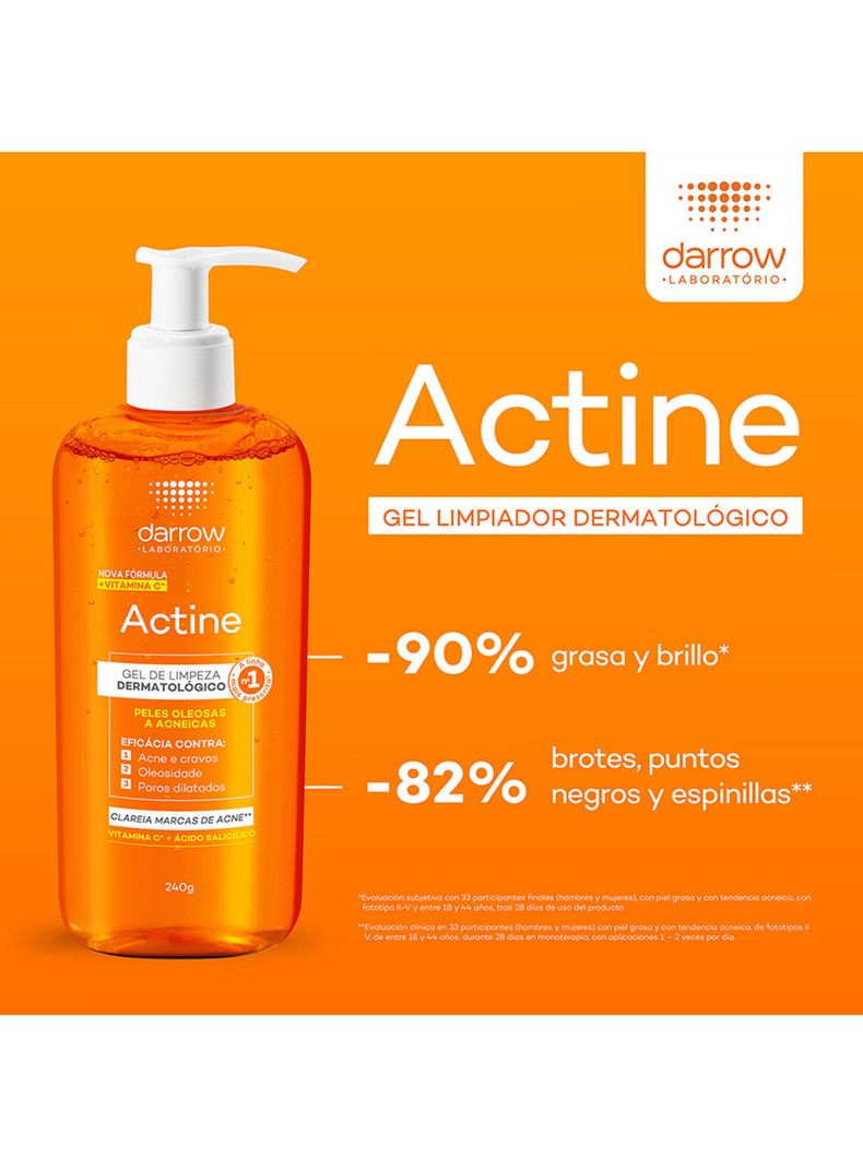 Actine Gel Limpiador Dermatológico 240g-1