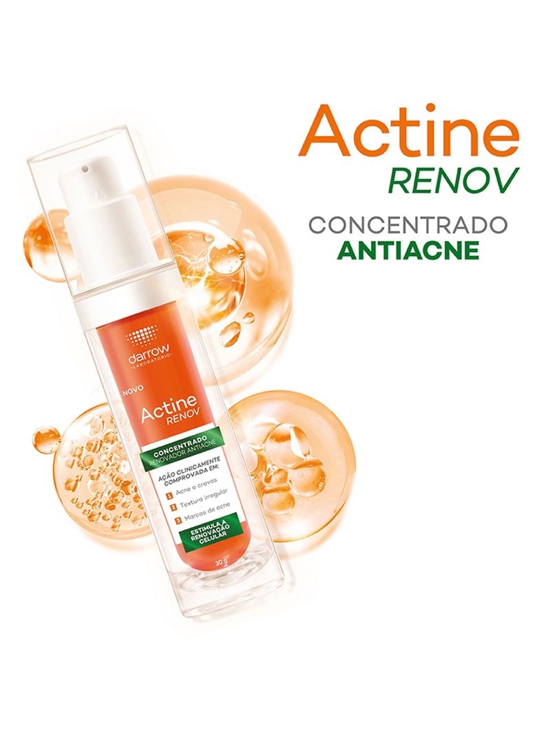 Actine Renov Serum Concentrado Antiacné Antimarcas 30g-1
