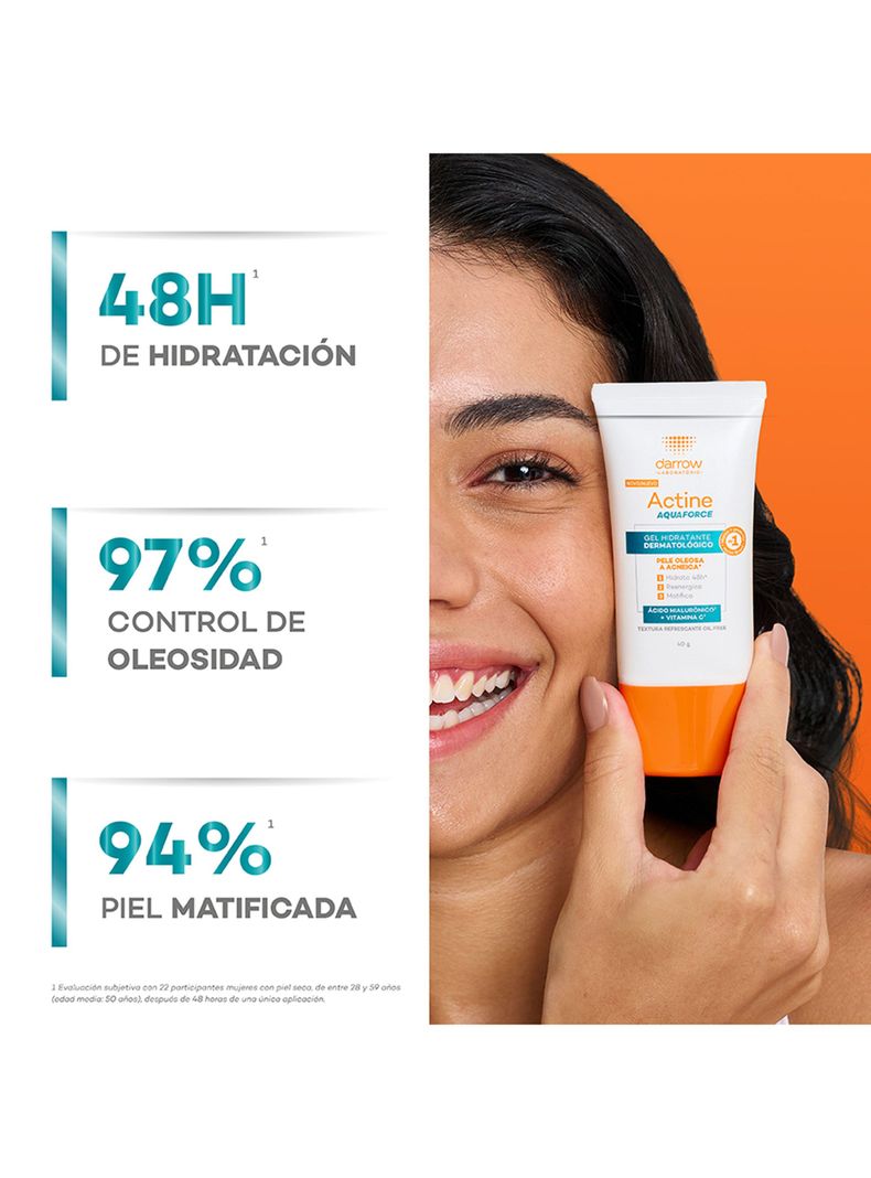 Actine AquaForce Gel Hidratante Dermatológico 40ml-3