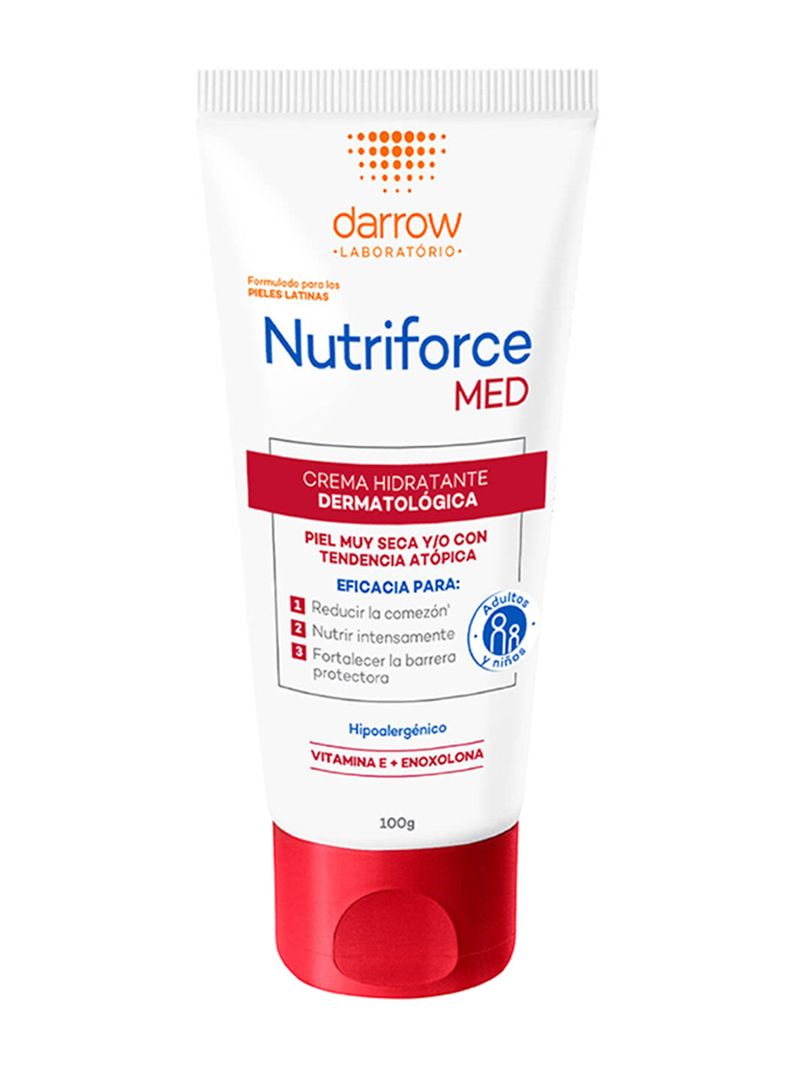 Nutriforce Med Crema Hidratante Dermatológica Antipicor 100g-0