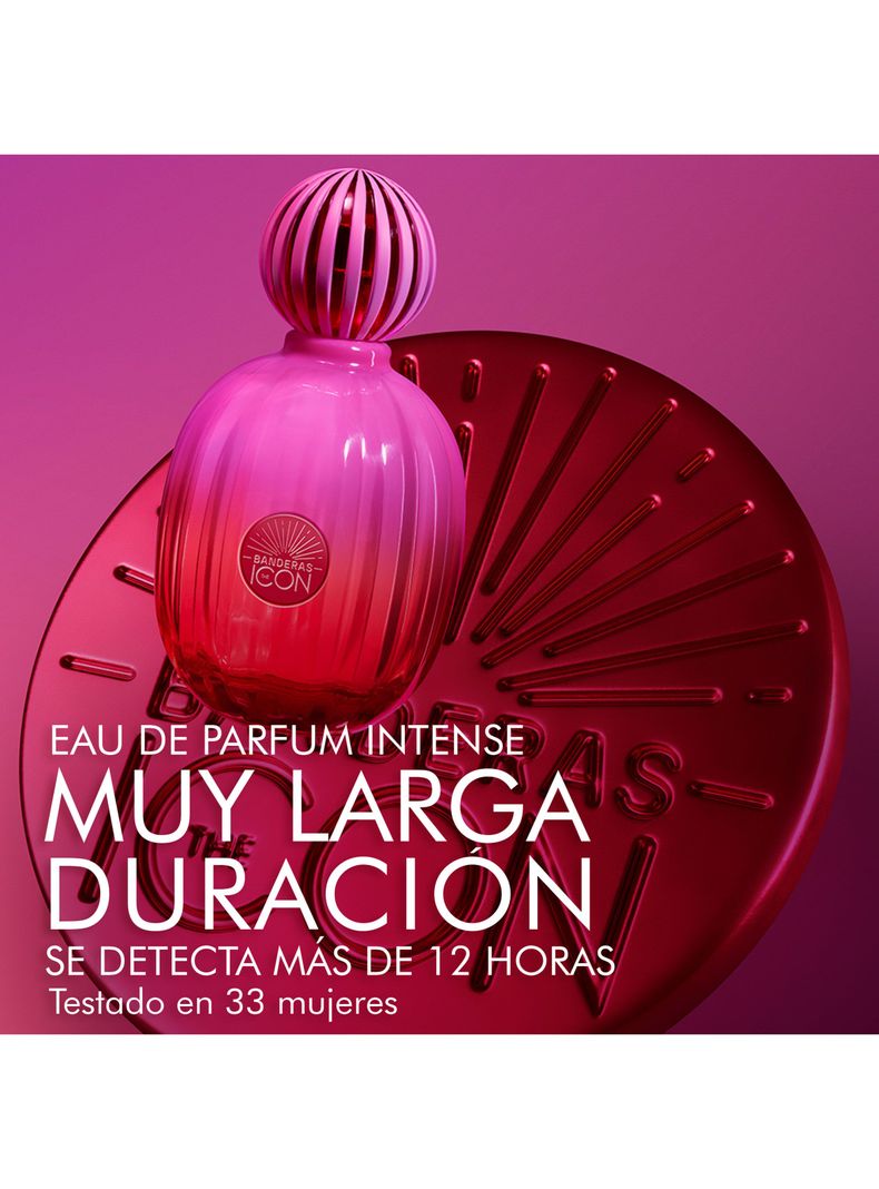 Set Perfume The Icon Supreme EDP Intense Mujer 100 ml + 24h Desodorante Spray for Women 150 ml-4