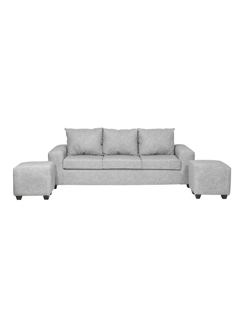 Living Kahlo PU 3 Cuerpos + 2 Pouf