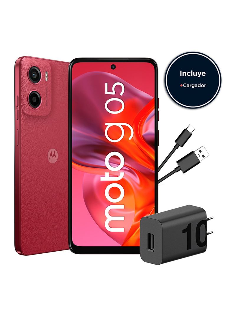 Smartphone G05 64GB 6.7" Rojo Liberado-1