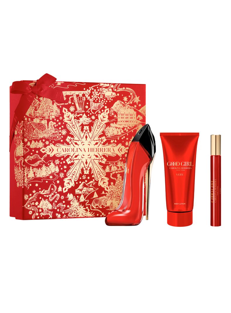 Set Perfume Very Good Girl EDP Mujer 80 ml + Loción Corporal 100 ml + EDP 10 ml-0