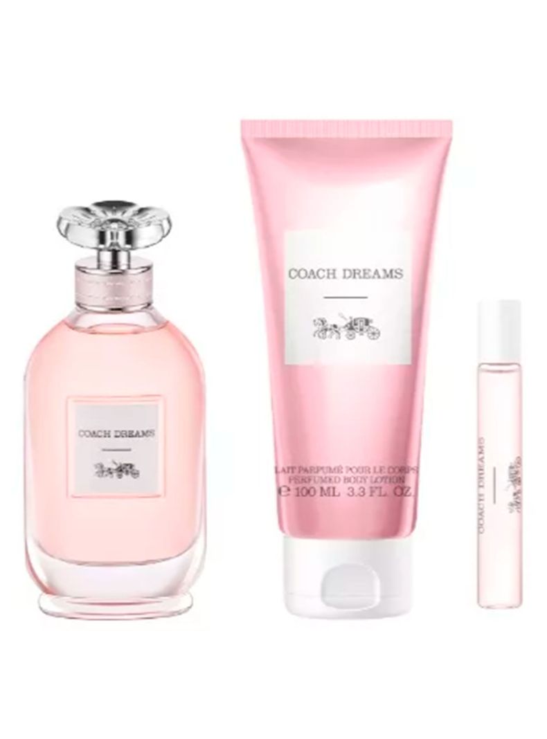 Set Perfume Dreams EDT Mujer 90ml + Body Lotion 100ml + 7.5 ml-0