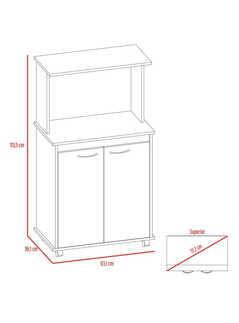 Mueble Cocina Kitchen 36 Beige TuHome-1