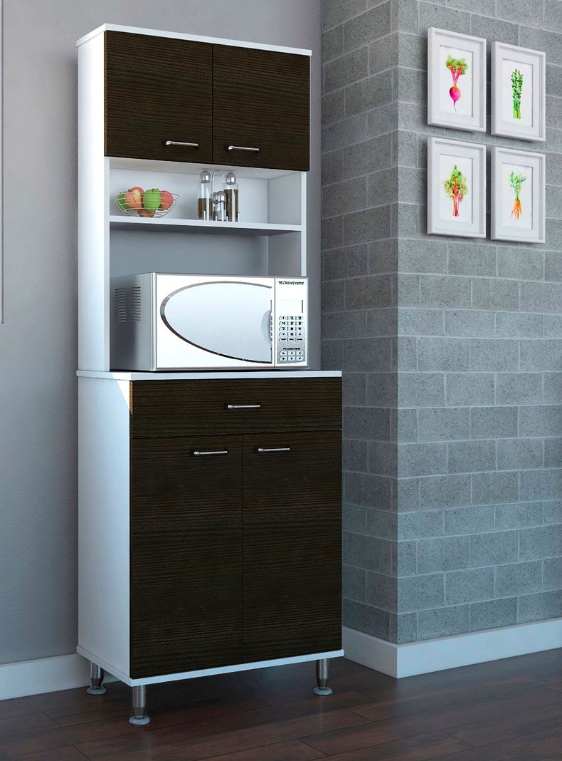 Mueble Cocina Kitchen 60 Negro TuHome-2