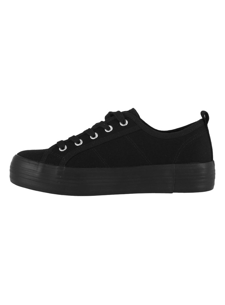 Zapatilla Urbana Logo  Canvas Mujer-2
