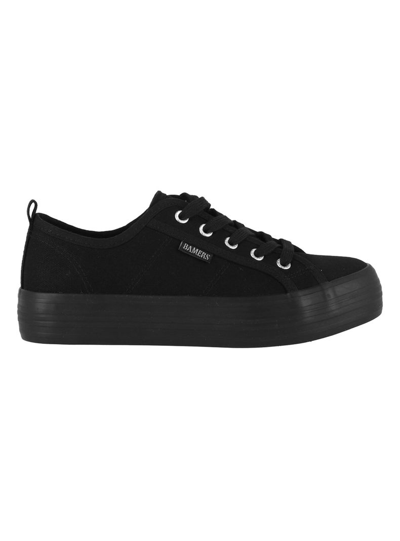 Zapatilla Urbana Logo  Canvas Mujer-0