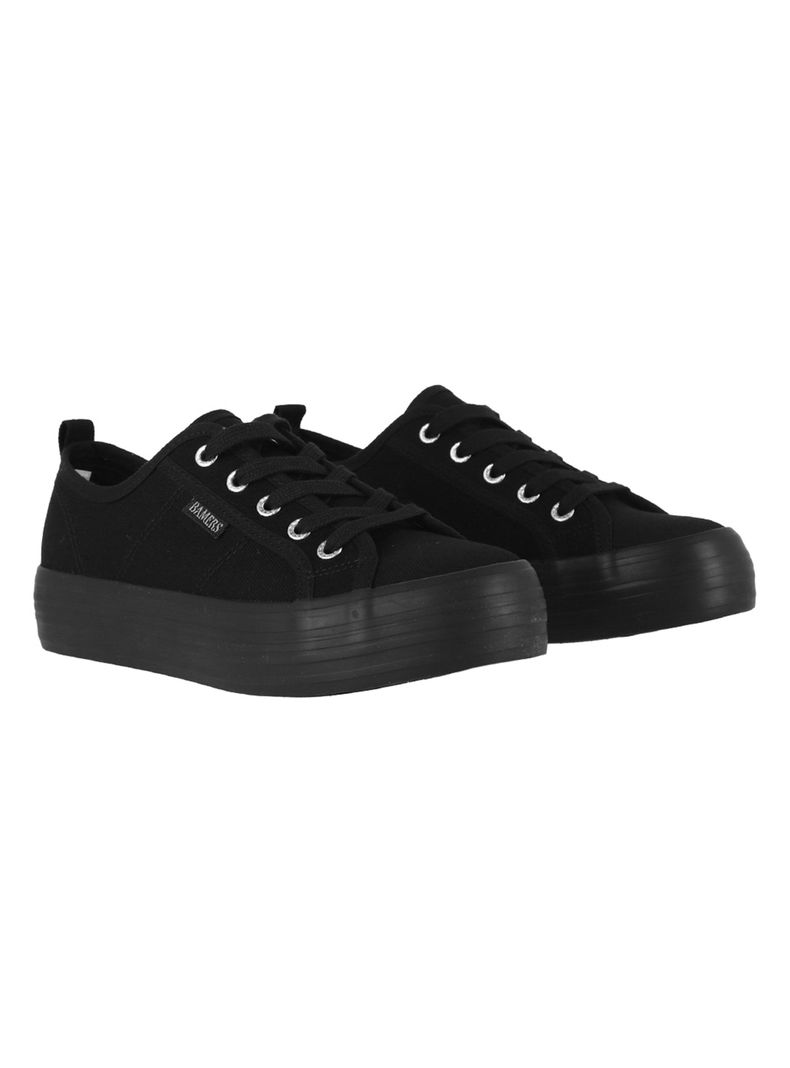 Zapatilla Urbana Logo  Canvas Mujer-1