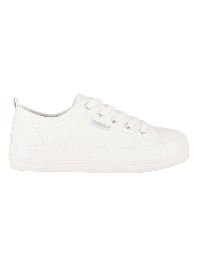 Zapatilla Urbana Canvas Logo Mujer-0