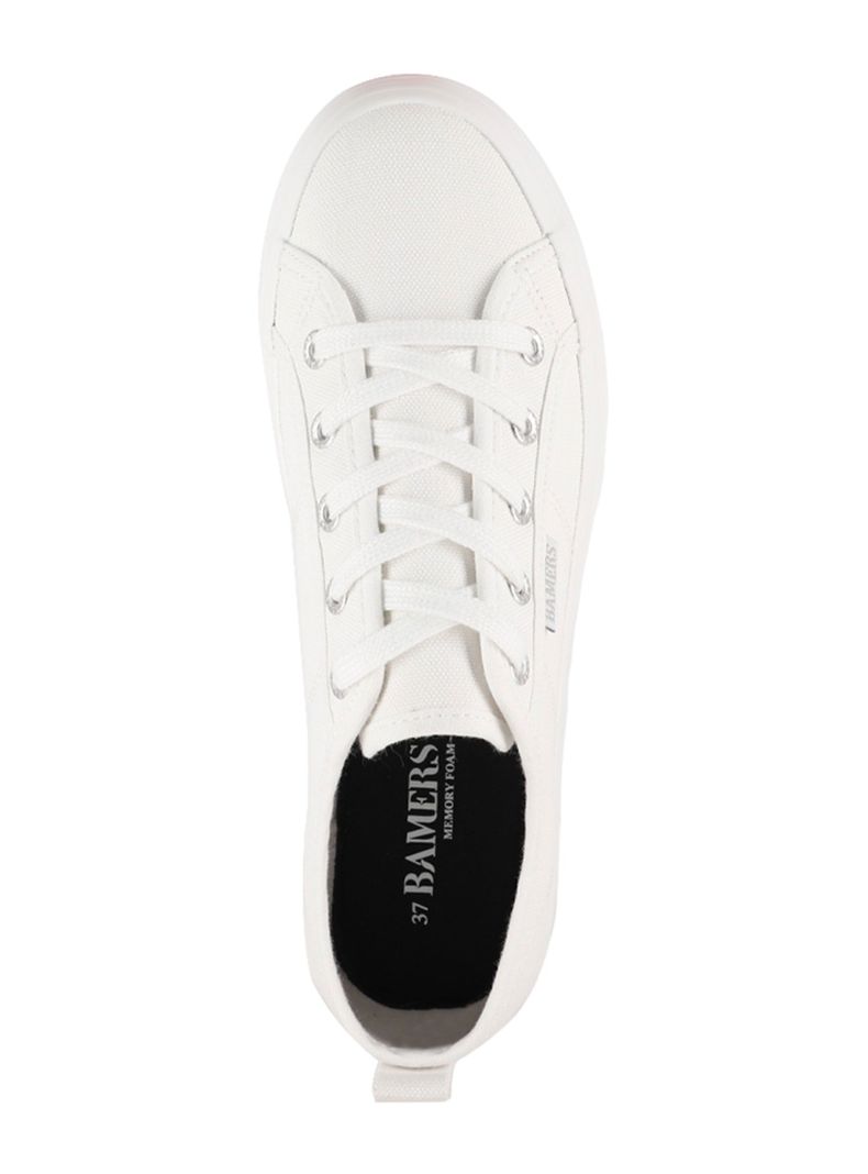 Zapatilla Urbana Canvas Logo Mujer-2