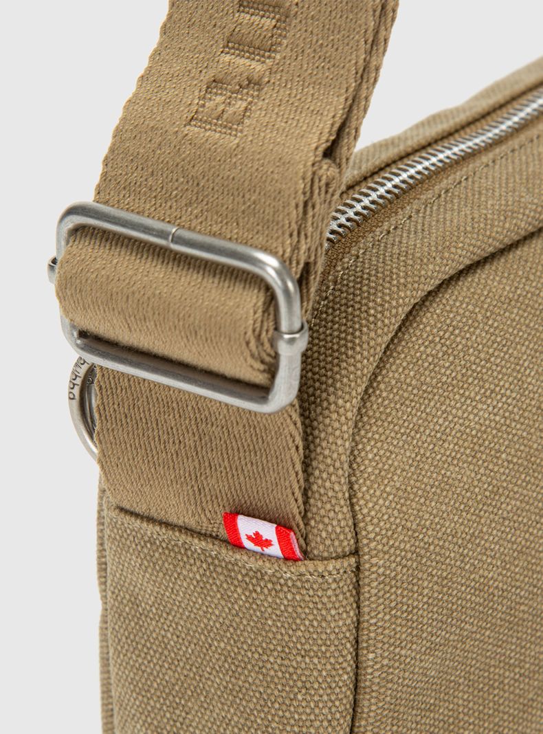 Purse Canvas Camel-3
