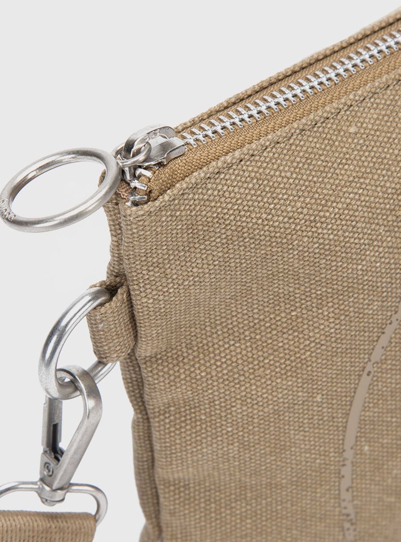 Clutch Canvas Camel-3