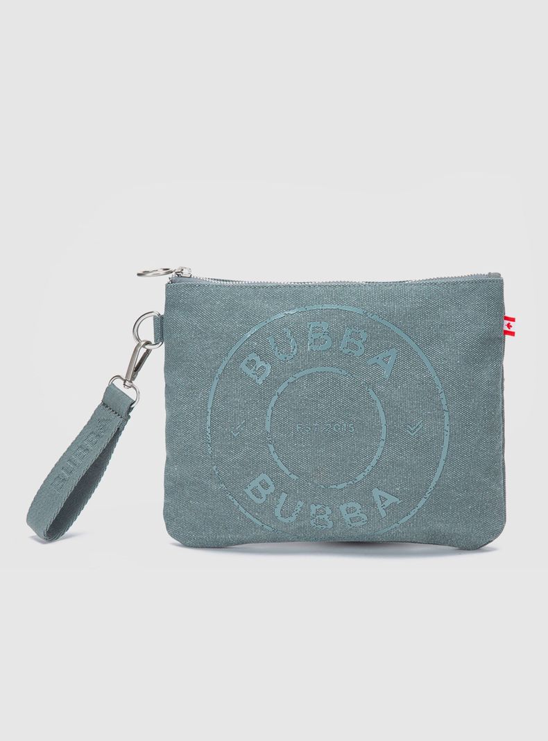 Clutch Canvas Stone-0