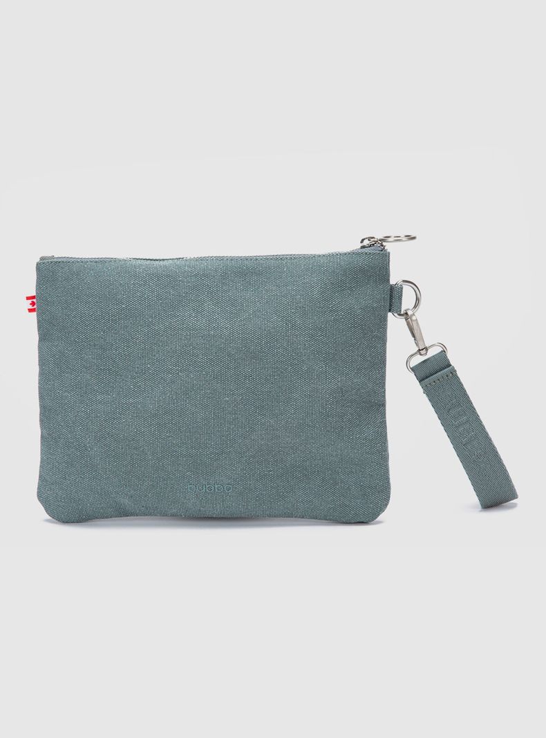 Clutch Canvas Stone-1