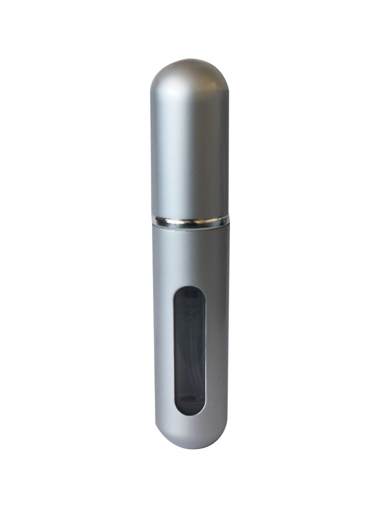 Atomizador de Perfume Plateado-0