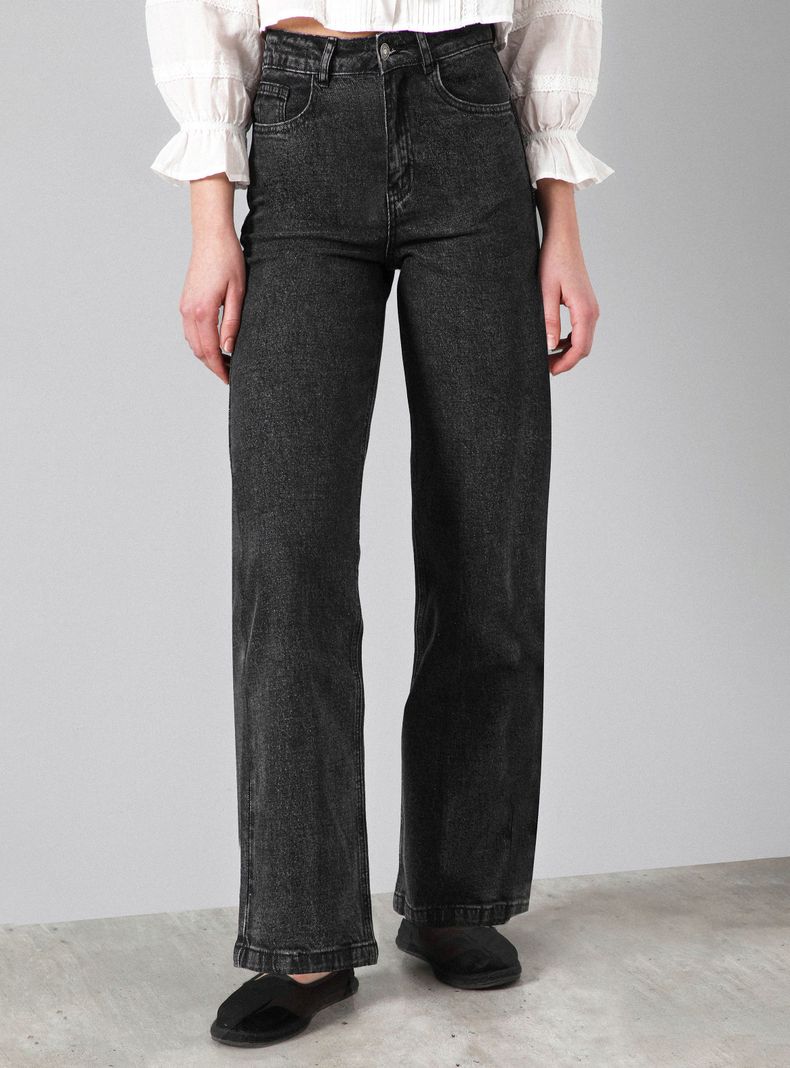 Jeans Pants Estrellas Bolsillos-0