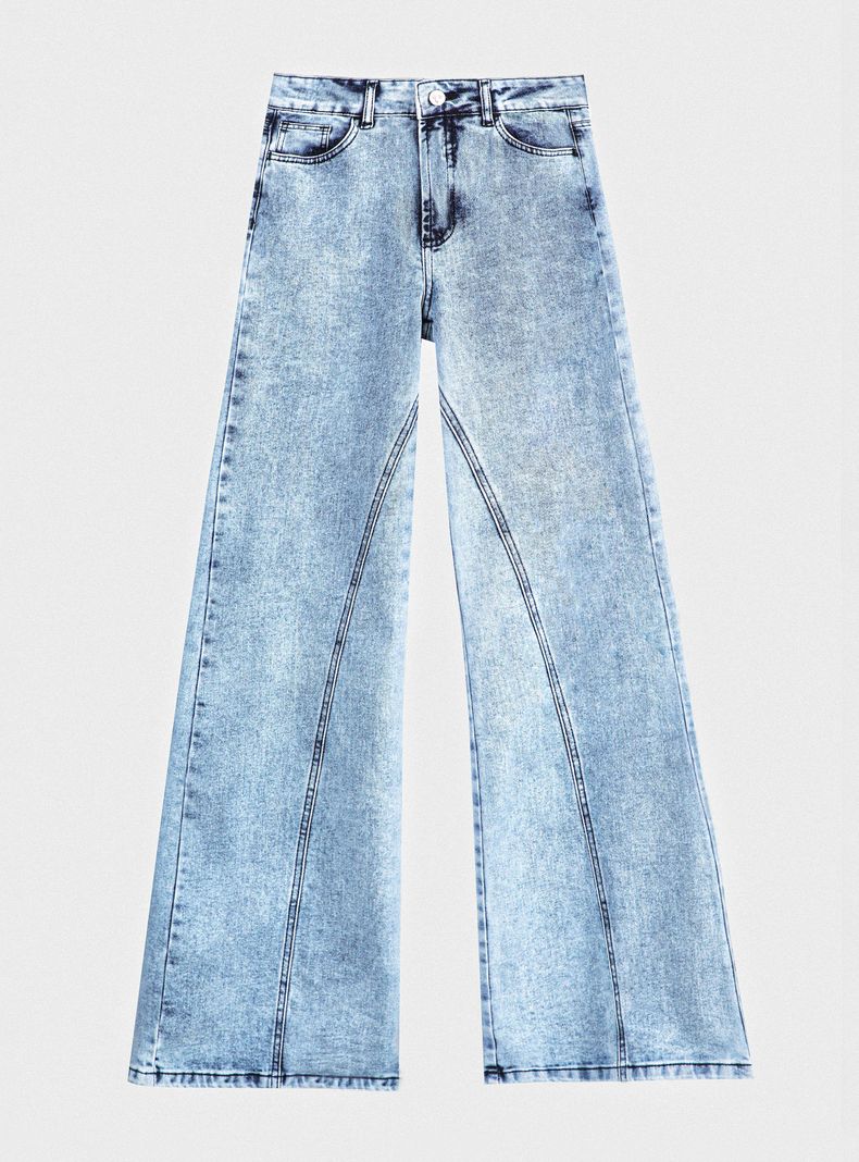 Jeans Pants Corte Entrepierna-4