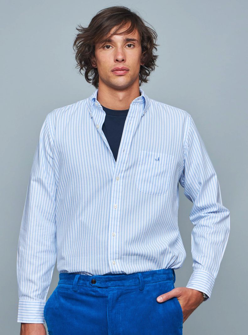 Camisa Lineas Print-0