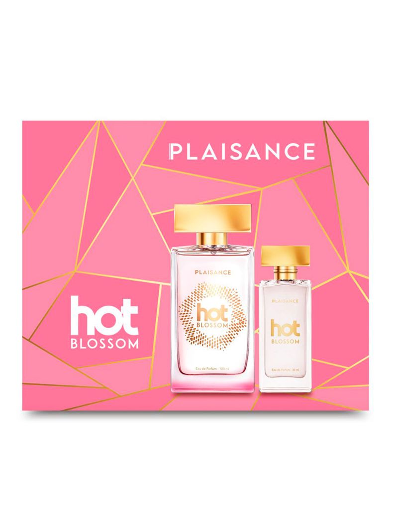 Set Perfume Mujer Hot Blossom EDP  Mujer 100 ml + miniatura 30 ml-0