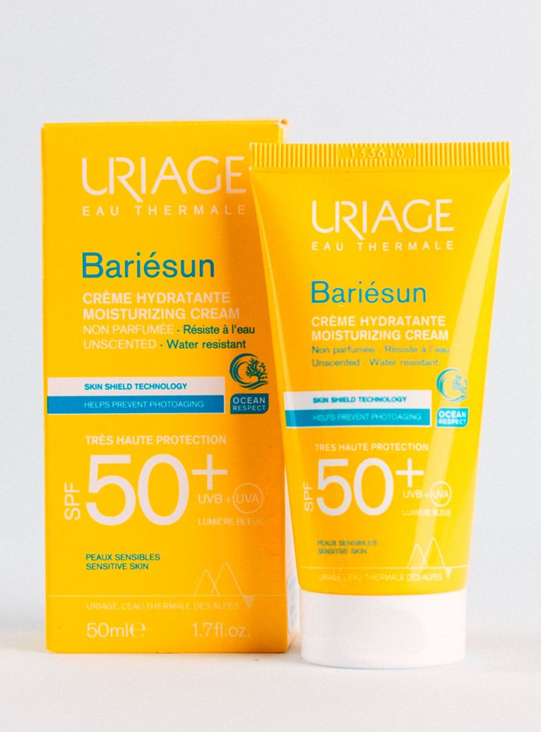 Protector Solar Bariésun Crema Hidratante SPF50+ Sin Perfume 50ml Uriage-1