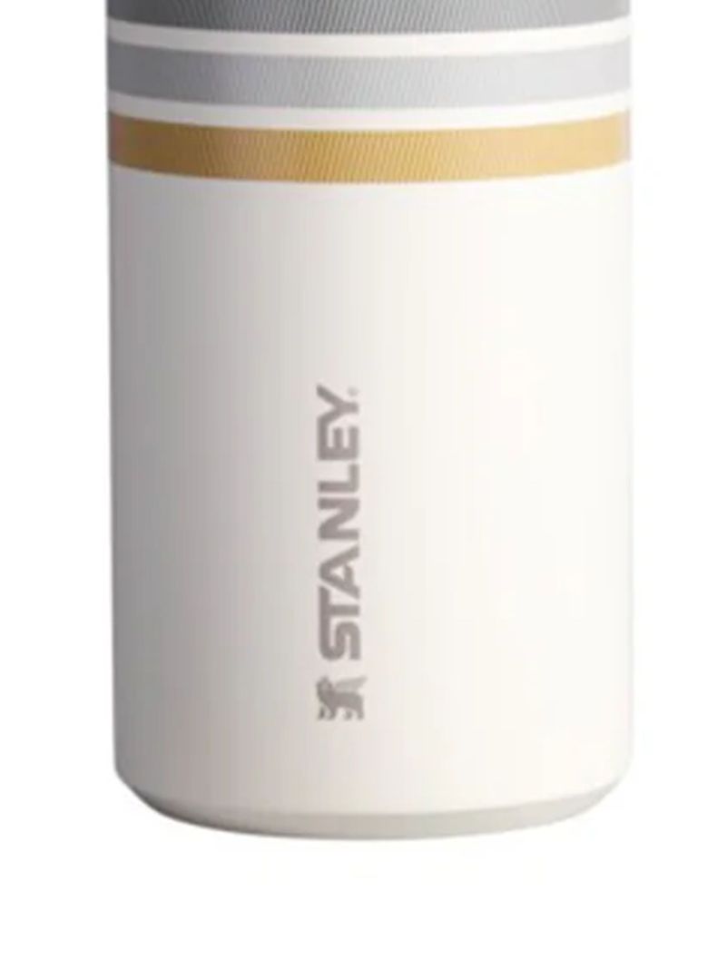 Botella Térmica Flip Straw 2.0 Cream Ash Stripe 710 ml-1