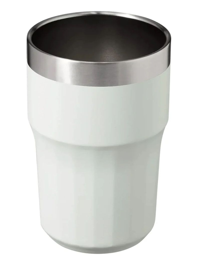 Vaso The Golden Hour PrismaticFacetado Blanco 13.8 Oz-1
