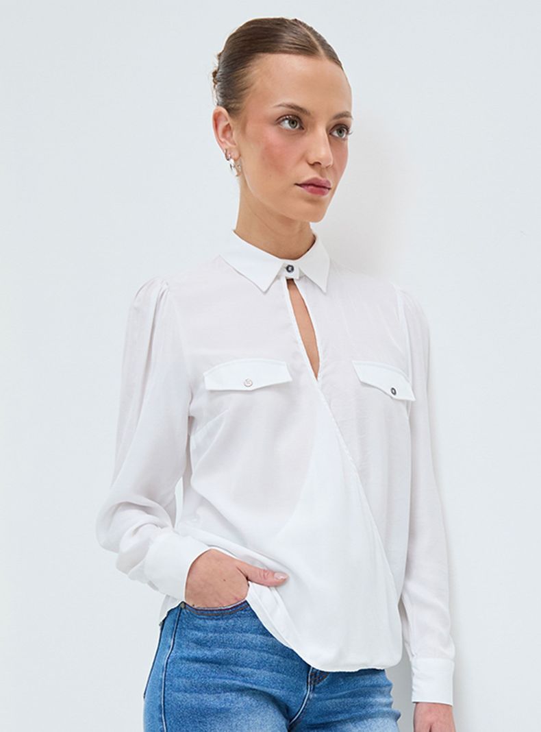 Blusa Lisa Diseño Minimalista-2
