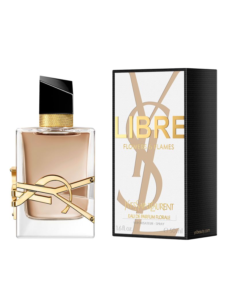 Perfume  Libre Flowers & Flames EDP Mujer 50ml Yves Saint Laurent-1