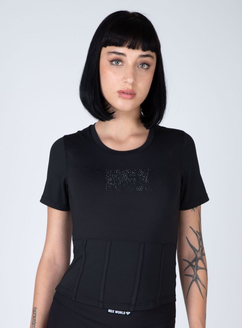 Polera Elemental Manga Corta-0