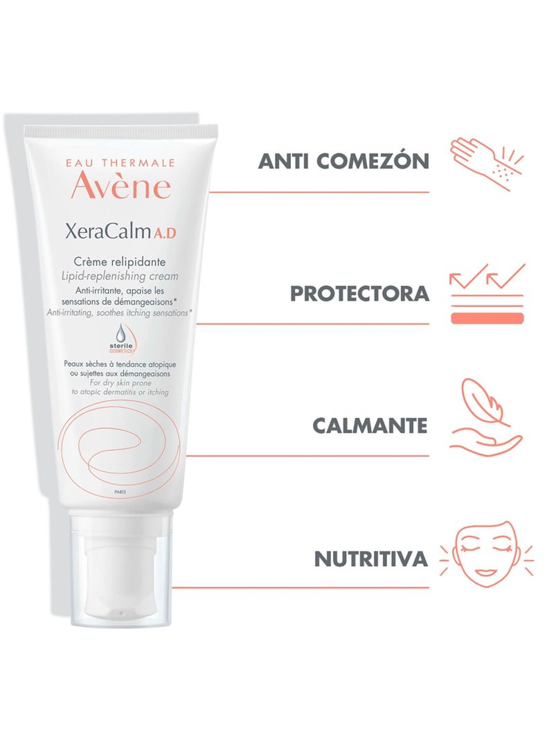 Crema Corporal Avéne 200 ml-3